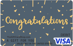 Visa Fancy Congrats eGift Card